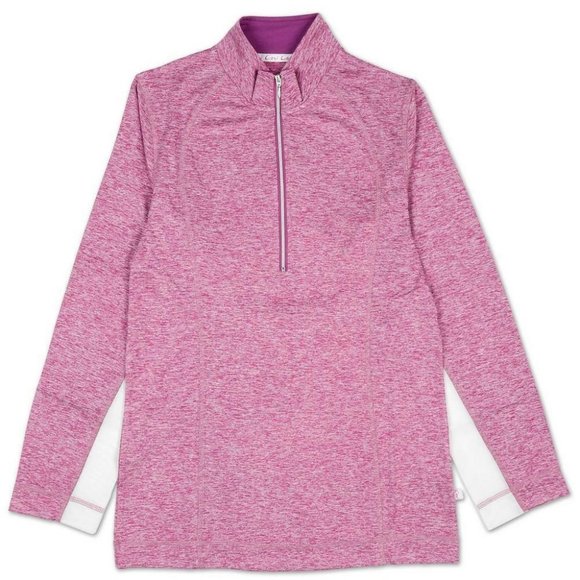 CRACKED WHEAT Women's Active Quarter-Zip Top - Size XS - RETAIL = $40 - Picture 1 of 2